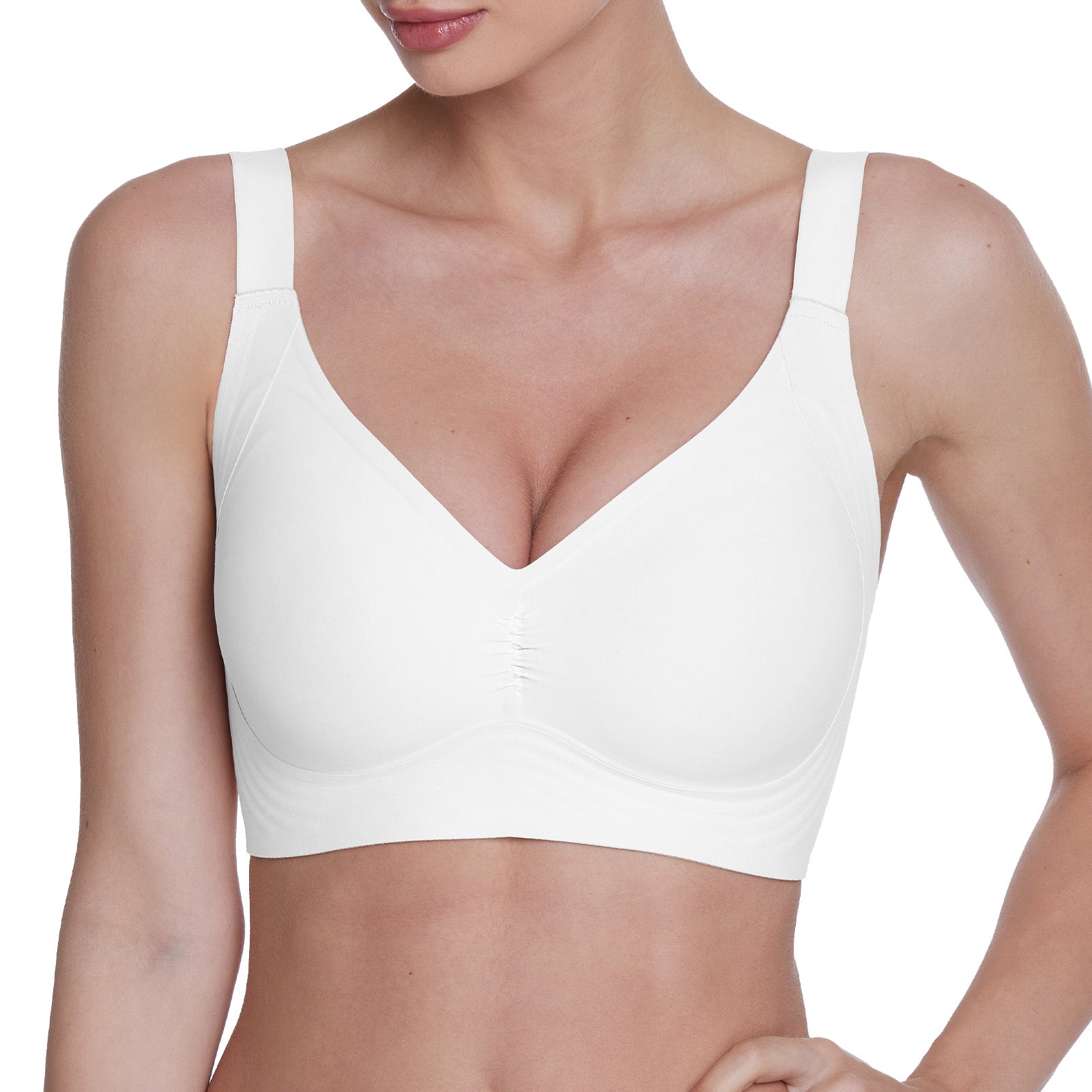 Women Wirefree Bras Full Coverage No Underwire Everyday Bras（OZB)