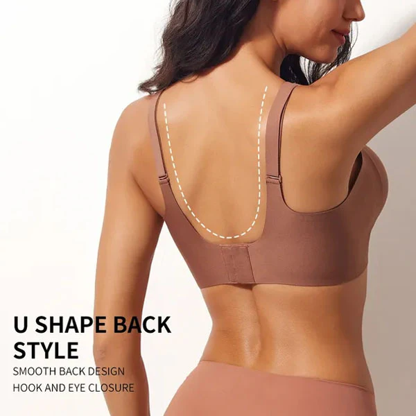 VRCÔMFY Kiss Bliss Wireless Bra - Comfort & Lift for Women (KB)